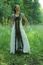 Load image into Gallery viewer, kaftan priestess dress open front
