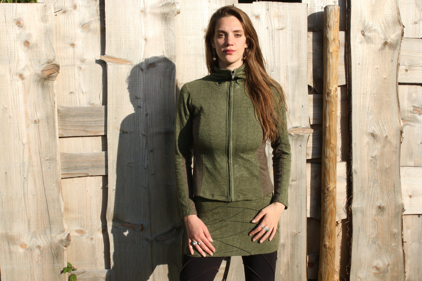 Pullover kraag woman slub