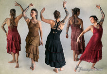 Lade das Bild in den Galerie-Viewer, dress flamenco viscosevoile print
