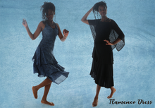Load image into Gallery viewer, dress flamenco viscosevoile print

