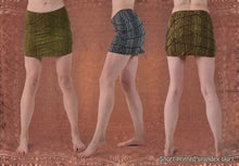 Afbeelding in Gallery-weergave laden, short skirt spandex tribal print

